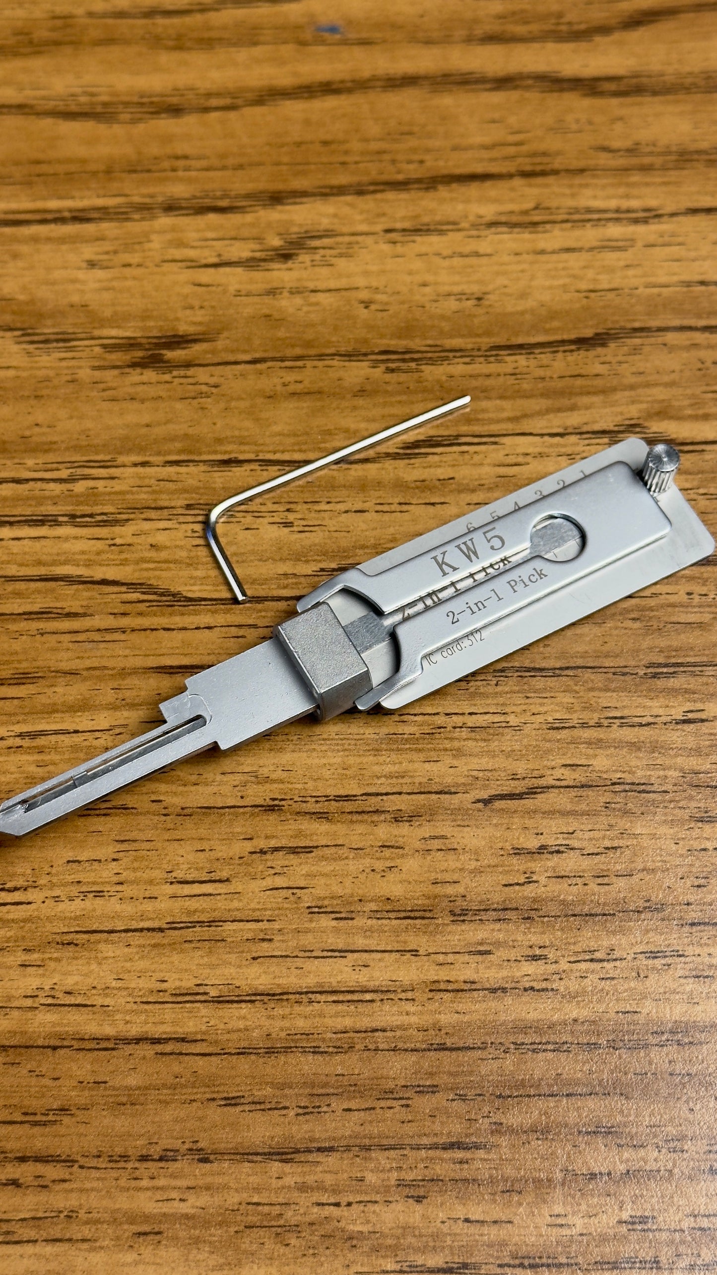 Lishi 2-in-1 DUO — KW1 + KW5 Kwikset Set