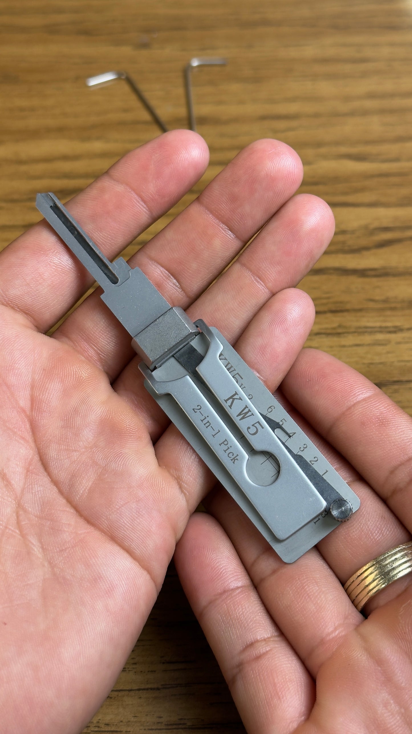 Lishi 2-in-1 DUO — KW1 + KW5 Kwikset Set