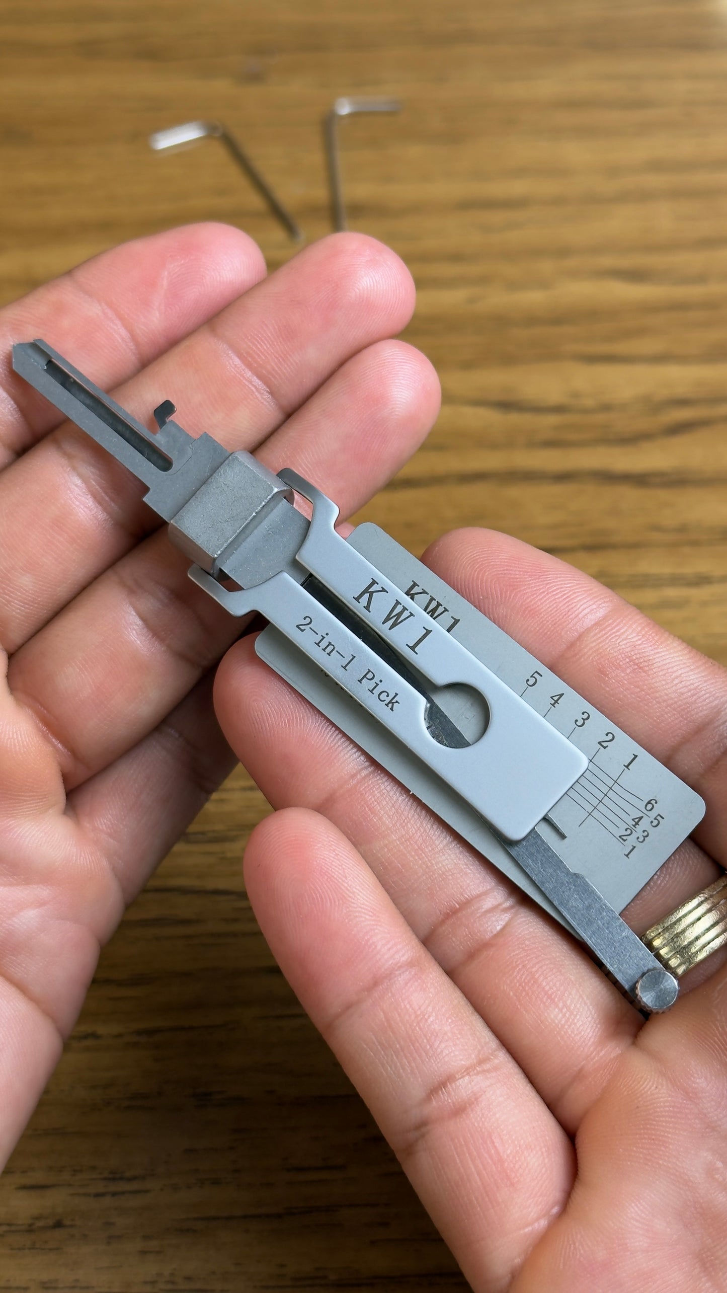 Lishi 2-in-1 DUO — KW1 + KW5 Kwikset Set