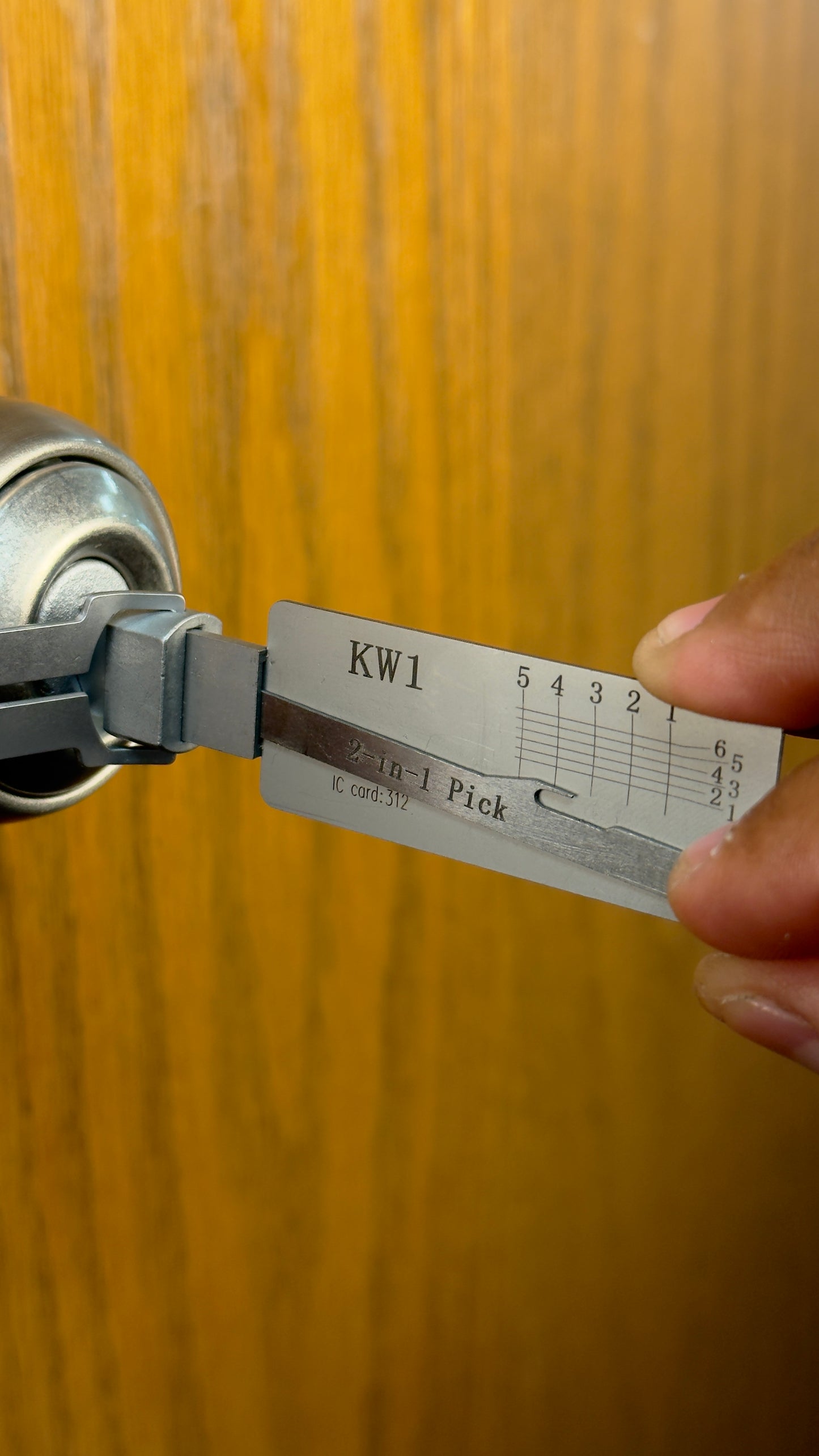 Lishi 2-in-1 DUO — KW1 + KW5 Kwikset Set