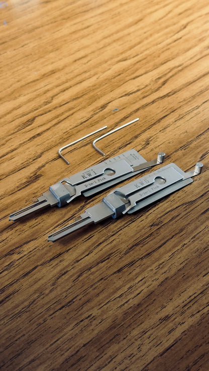Lishi 2-in-1 DUO — KW1 + KW5 Kwikset Set