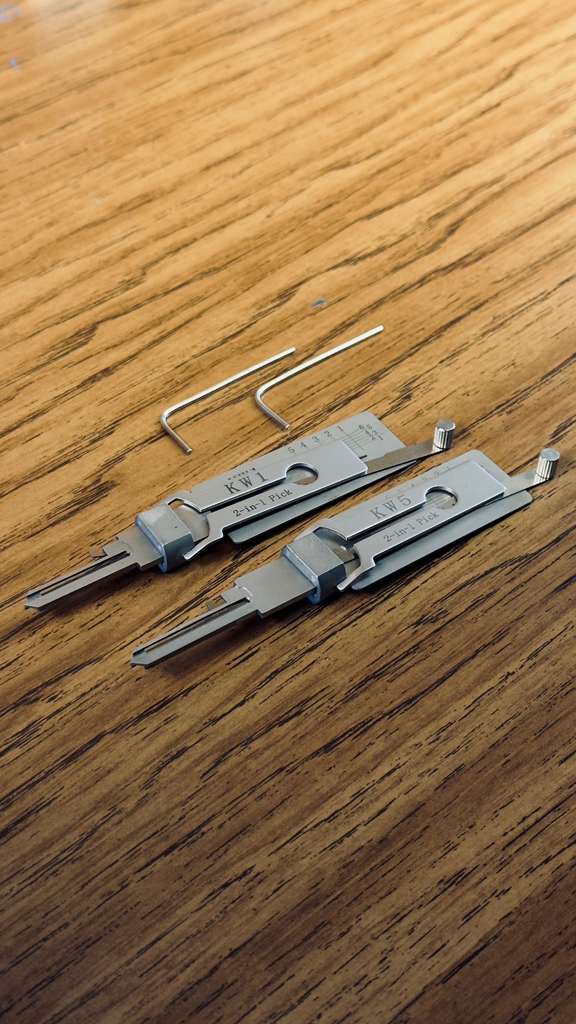 Lishi 2-in-1 DUO — KW1 + KW5 Kwikset Set