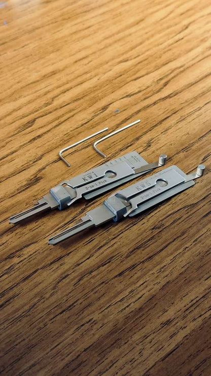 Lishi 2-in-1 DUO — KW1 + KW5 Kwikset Set